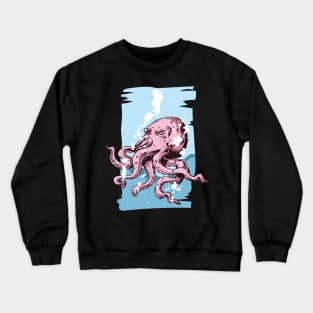 Undersea Monster Crewneck Sweatshirt